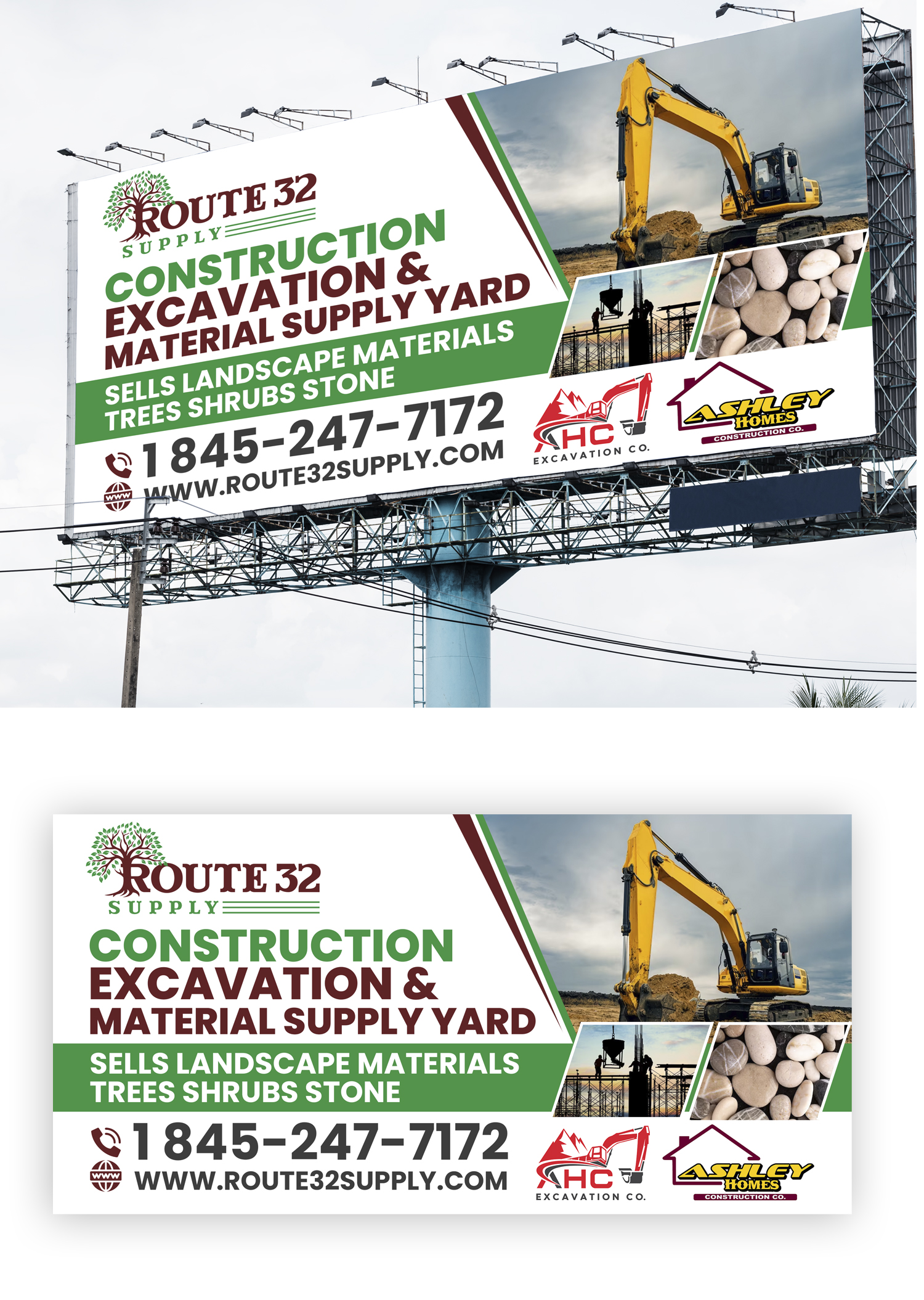 Billboard Design by debdesign for Ashley Homes Construction Co LLC | Design #30323025