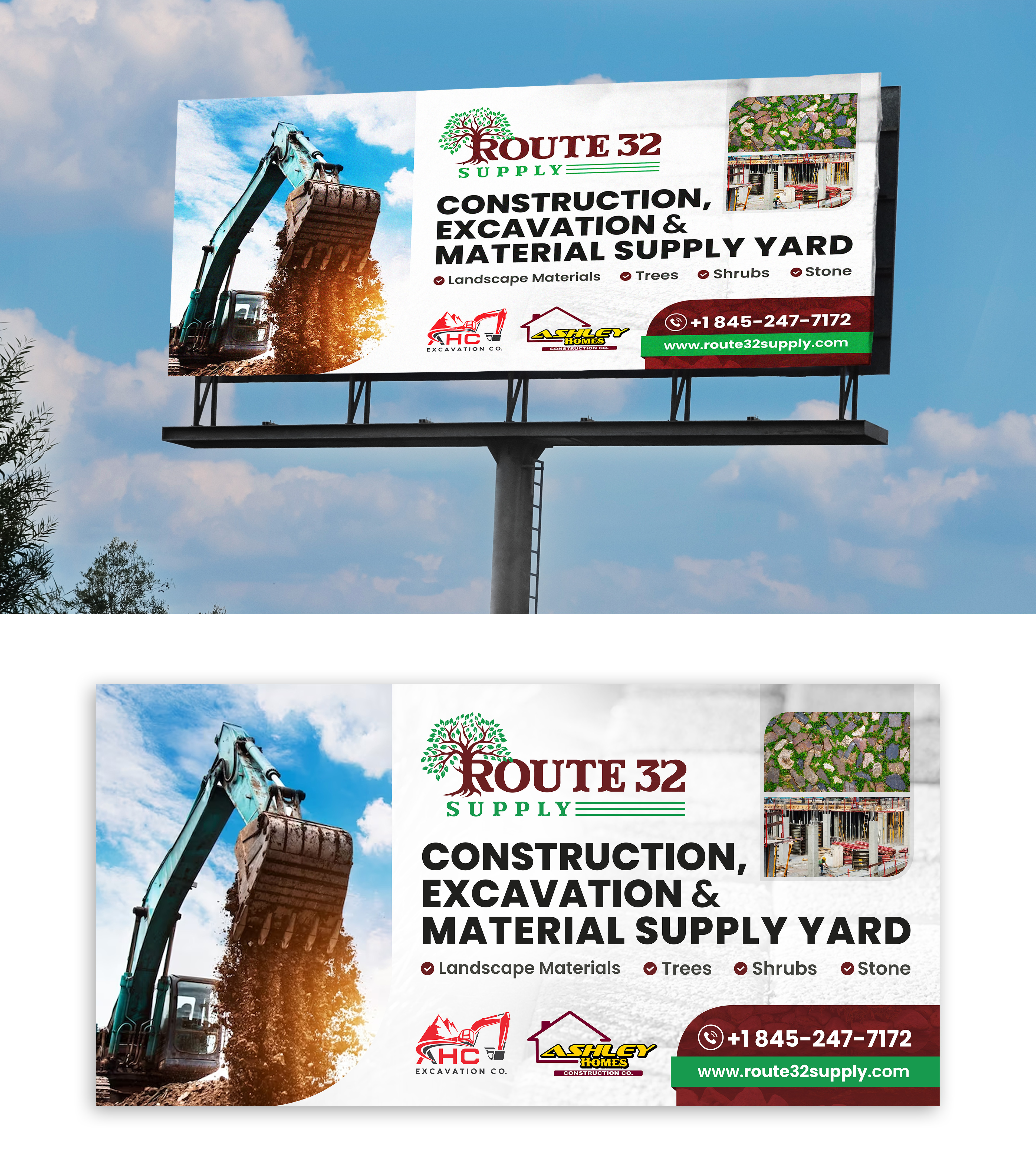 Billboard Design by debdesign for Ashley Homes Construction Co LLC | Design #30323089