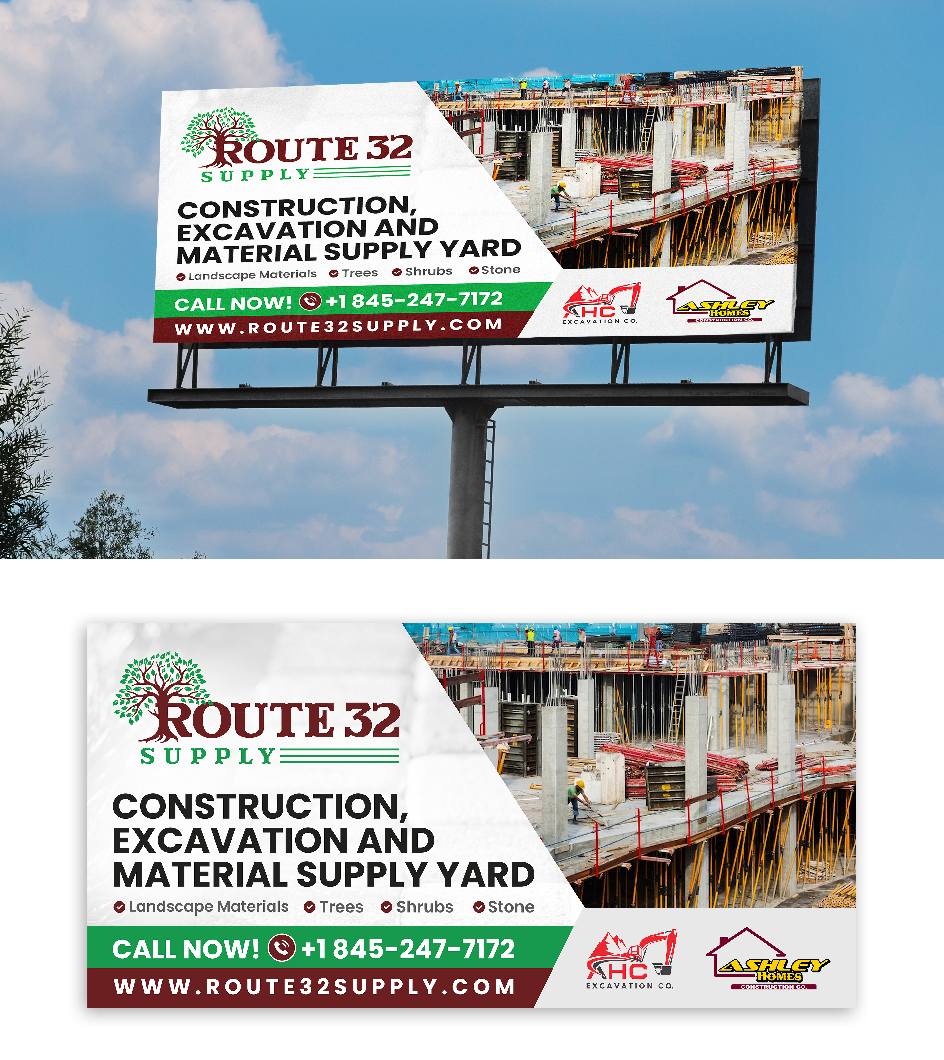 Billboard Design by debdesign for Ashley Homes Construction Co LLC | Design #30323090