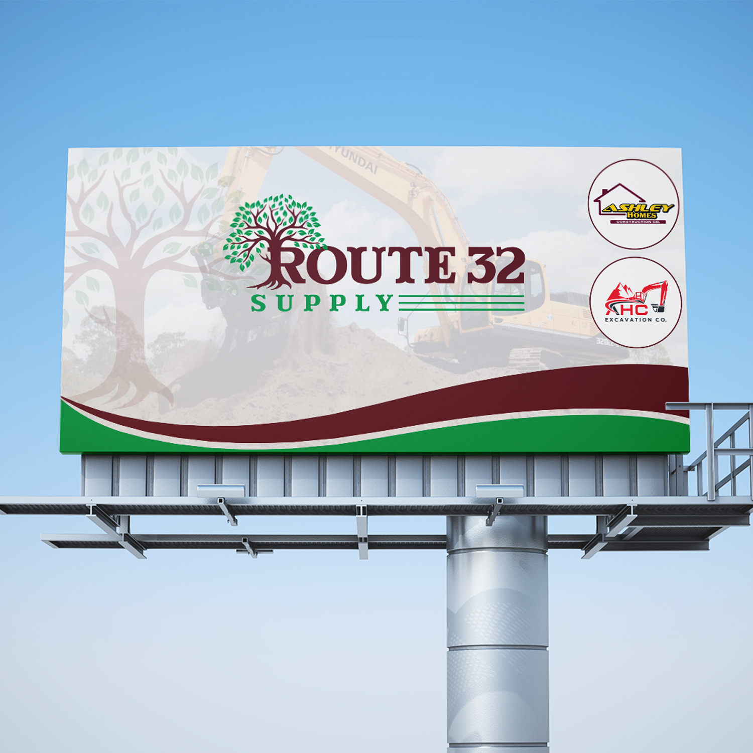 Billboard Design by EnaGraph for Ashley Homes Construction Co LLC | Design #30369587