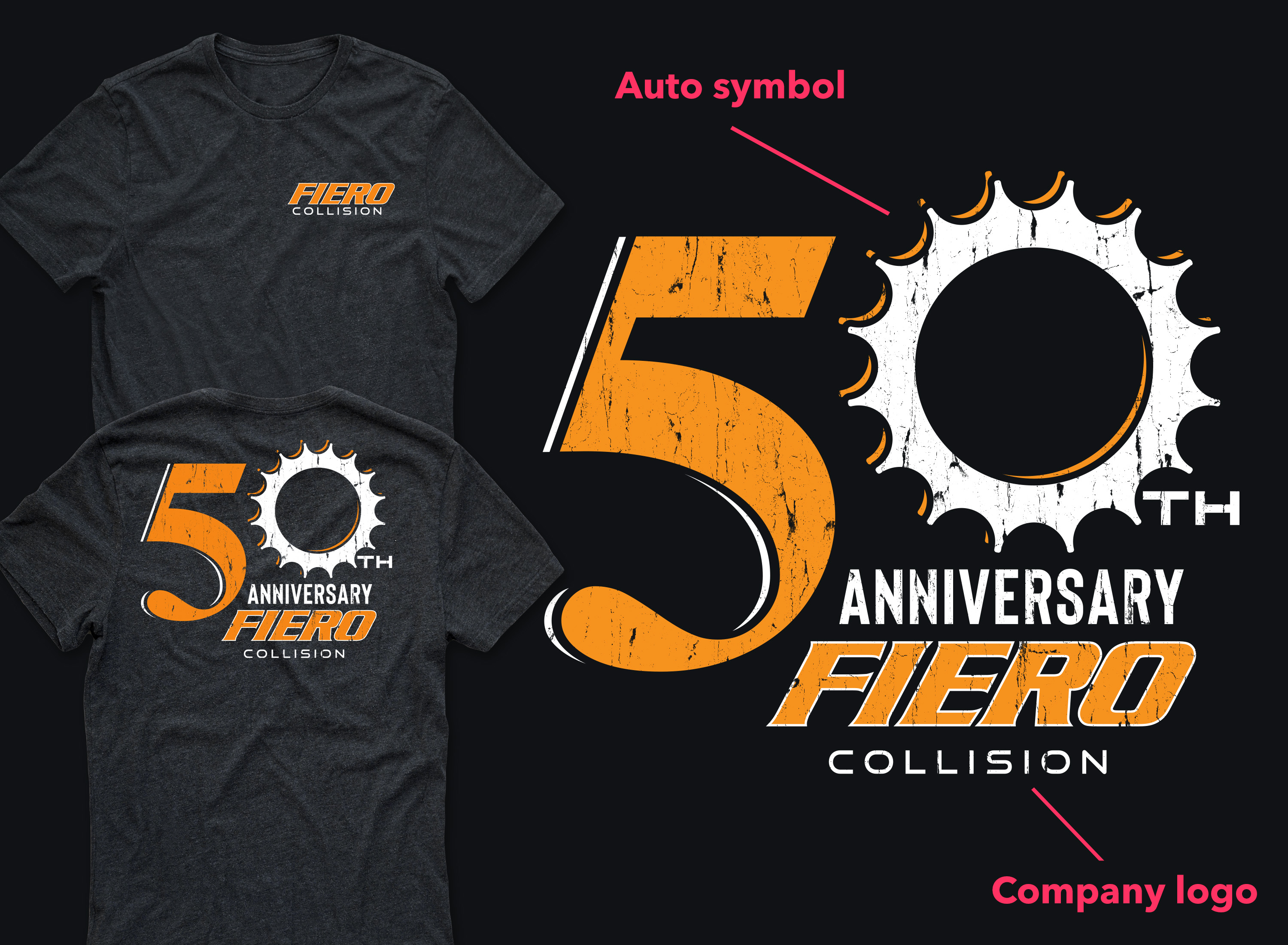 Diseño de Camiseta por Teespixels para Fiero Collision Inc. | Diseño #30294908