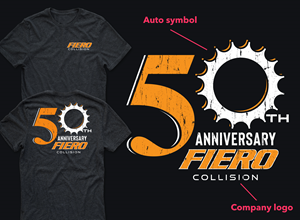 T-shirt Design by Teespixels for Fiero Collision Inc. | Design: #30294908