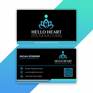 Logo Design by BoboiBoy Api for Hello Heart Coaching | Design: #30282154