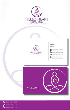 Logo Design by zebronicgraphic for Hello Heart Coaching | Design: #30286974