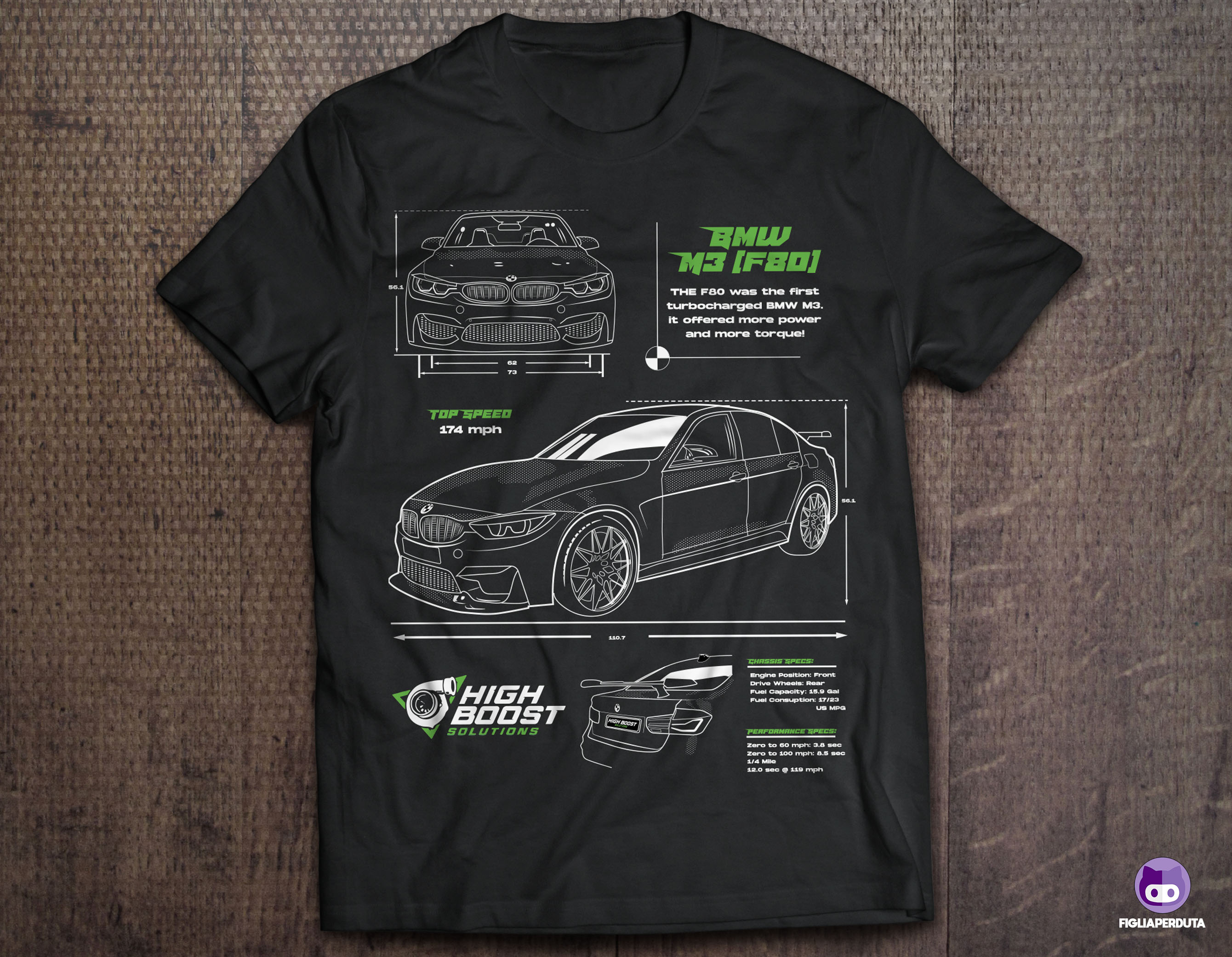 T-shirt Design by FigliaPerduta for DOUE | Design #30313774