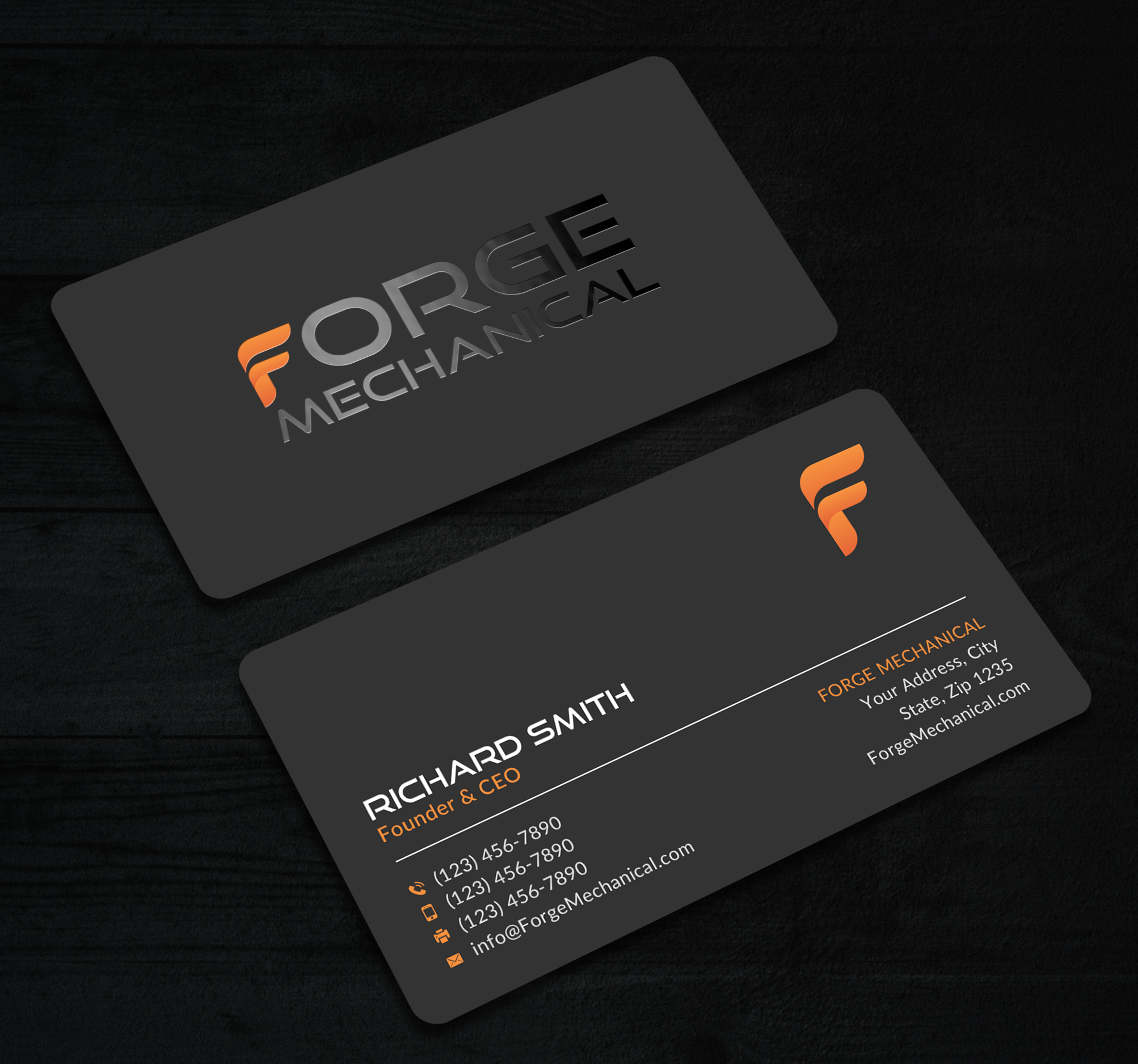 Business Card Design by Sun Moon Graphic Designer for this project | Design #30284566