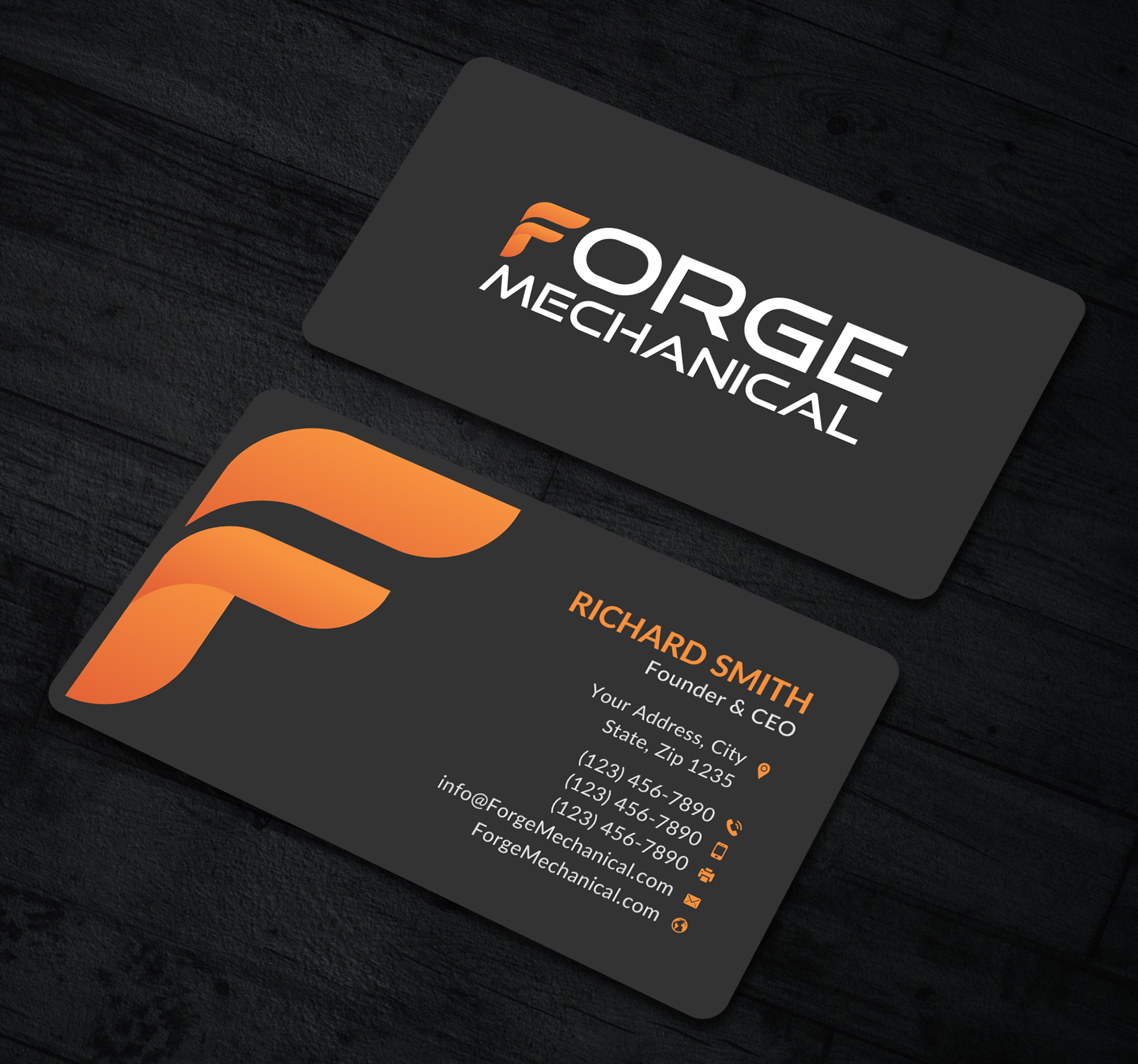 Business Card Design by Sun Moon Graphic Designer for this project | Design #30284571