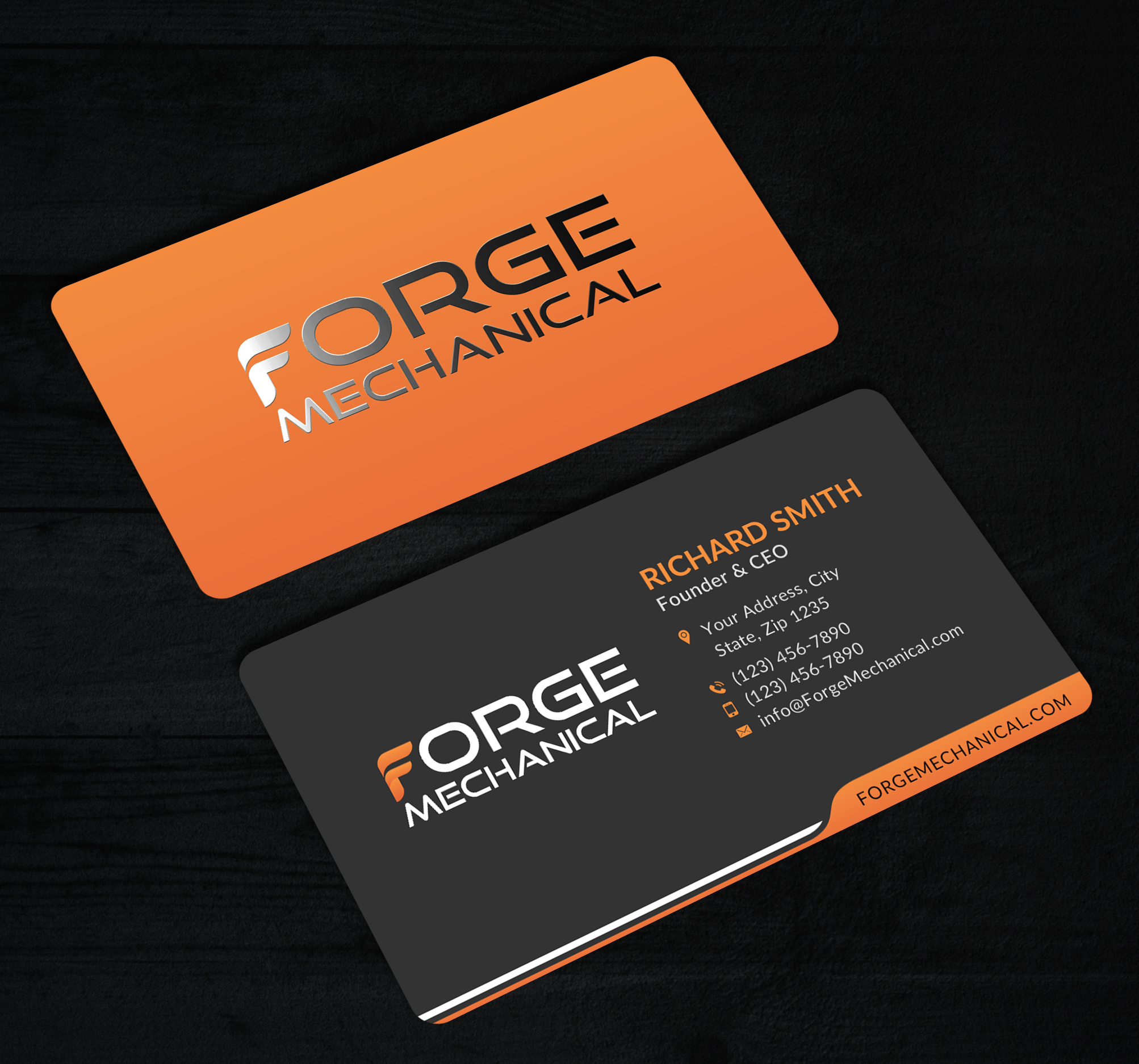 Business Card Design by Sun Moon Graphic Designer for this project | Design #30284580