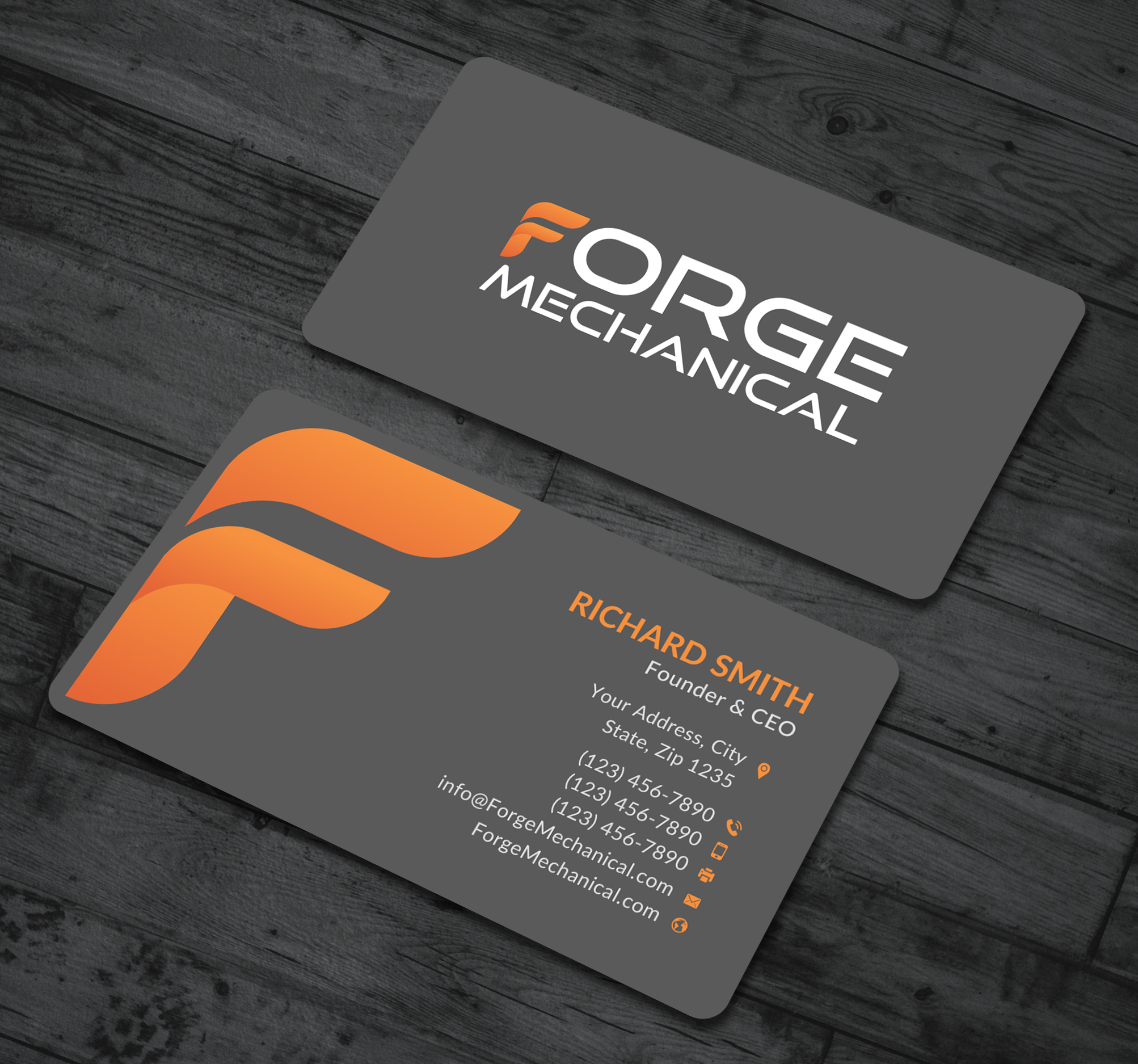 Business Card Design by Sun Moon Graphic Designer for this project | Design #30289672