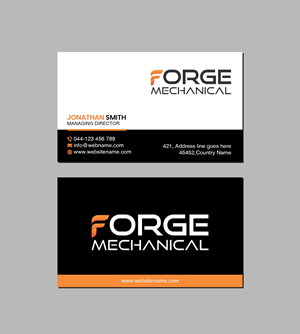 Business Card Design by Creations Box 2015 for this project | Design: #30286122