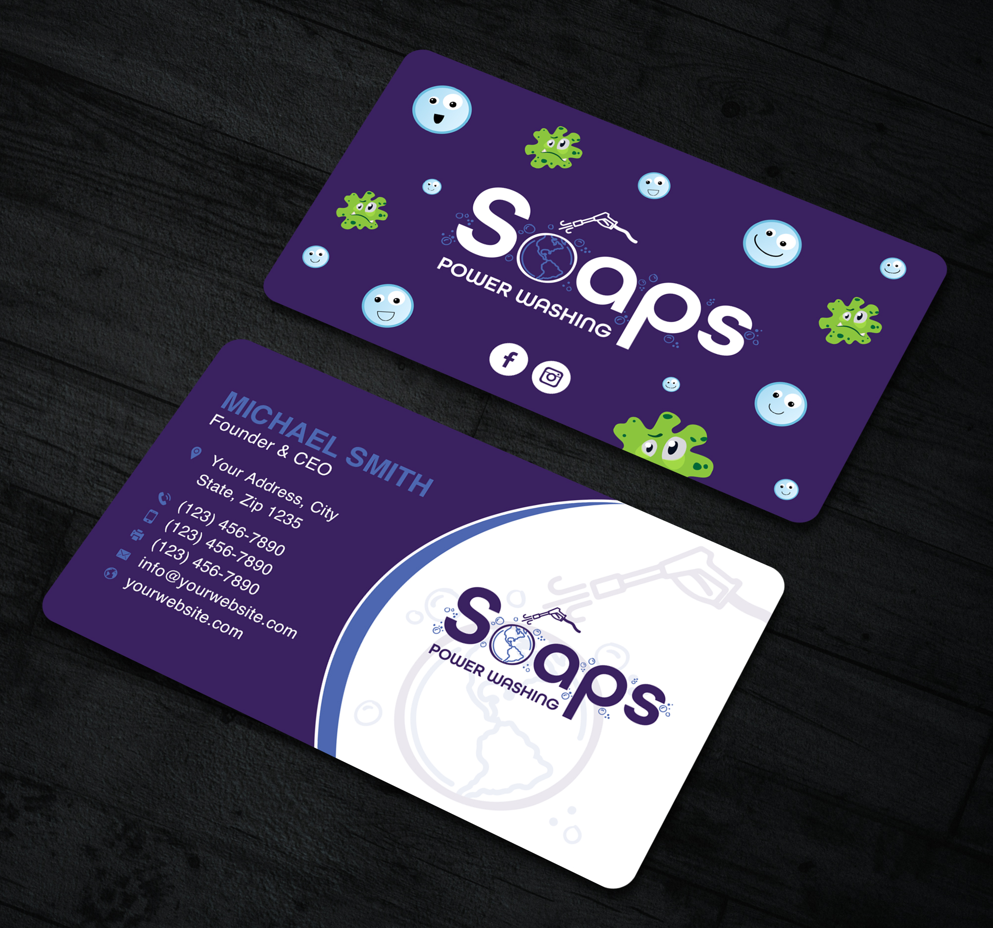 Business Card Design by Sun Moon Graphic Designer for this project | Design #30291495