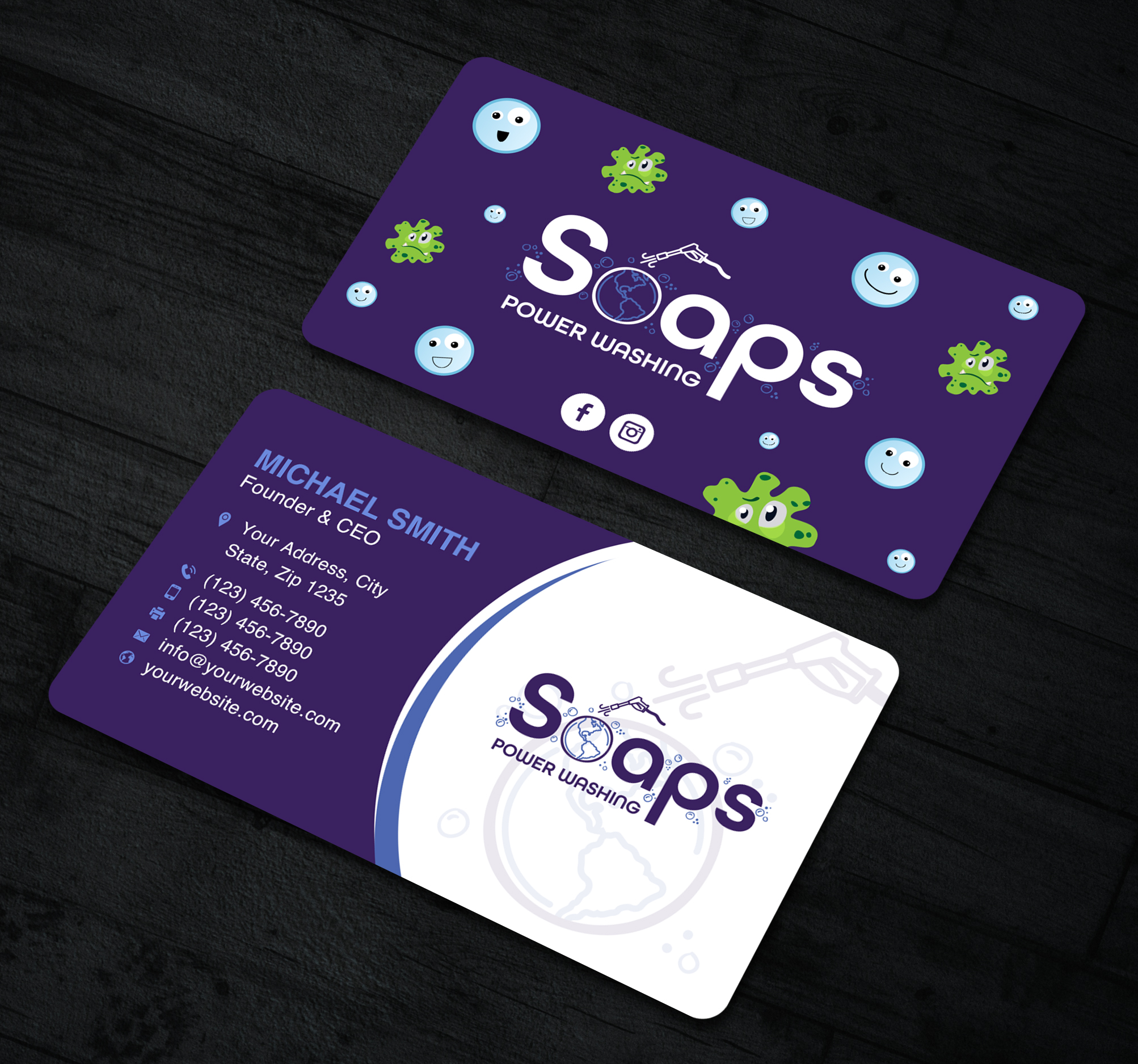Business Card Design by Sun Moon Graphic Designer for this project | Design #30291496