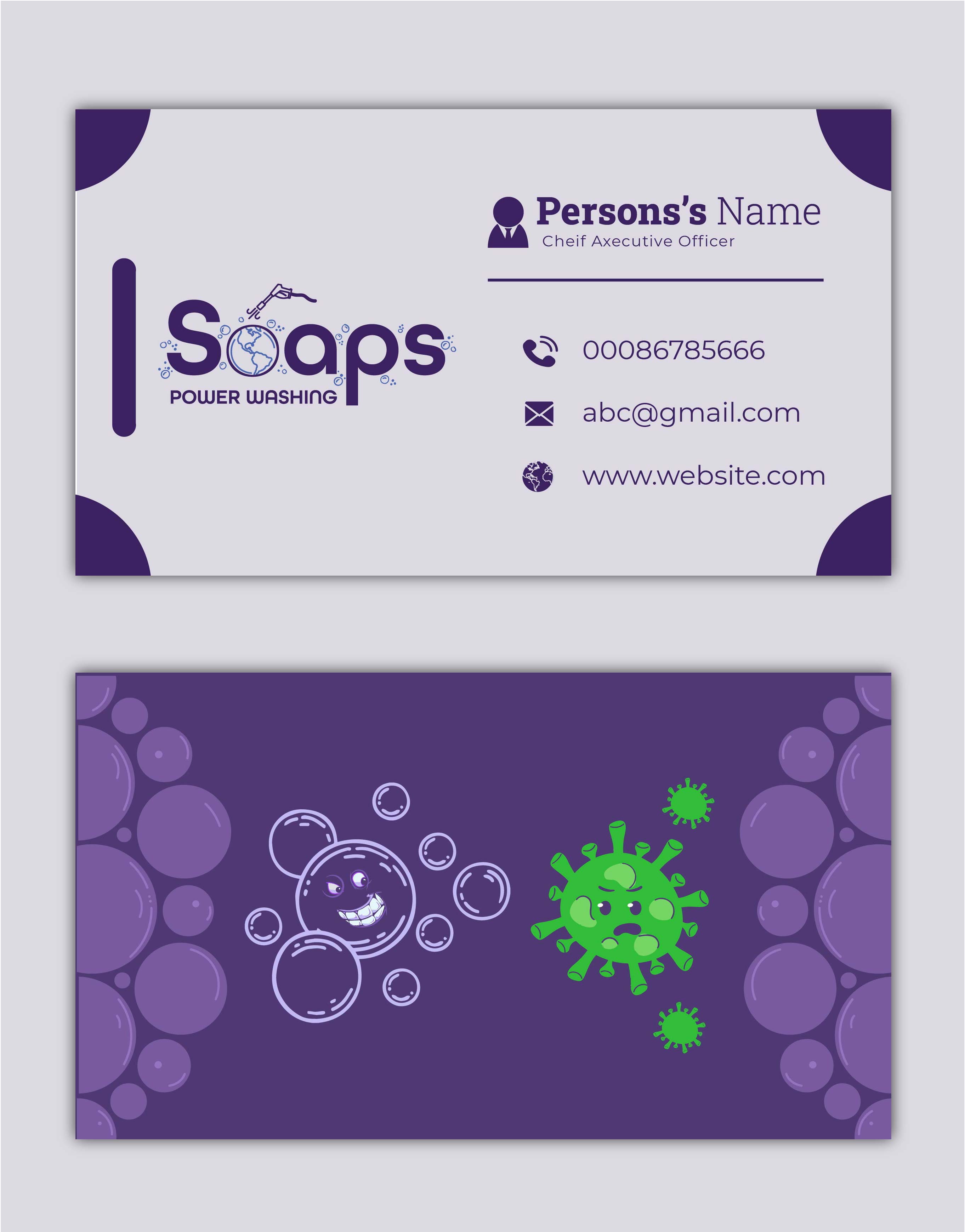 Visitenkarten-Design von Hammad CreationZ für dieses Projekt | Design #30302064