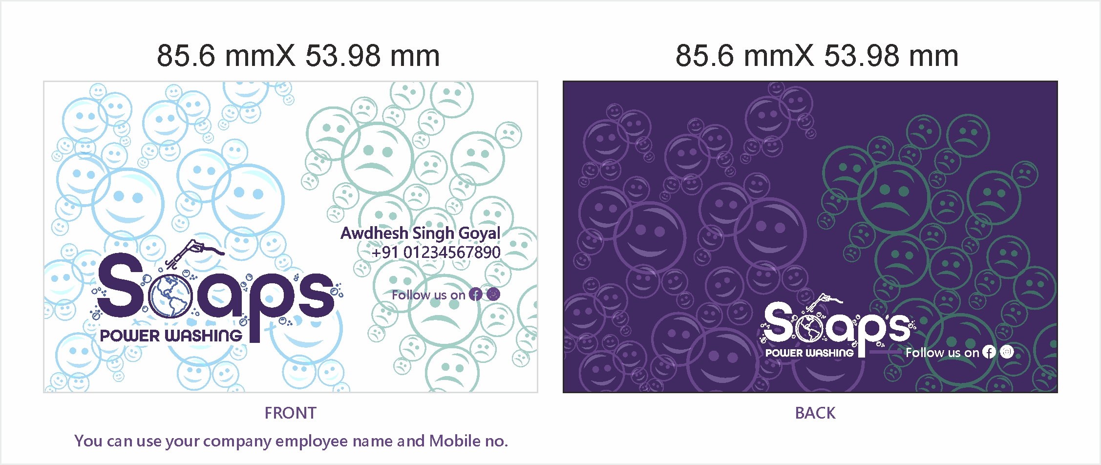 Business Card Design by Awdhesh Singh Goyal 2 for this project | Design #30291382