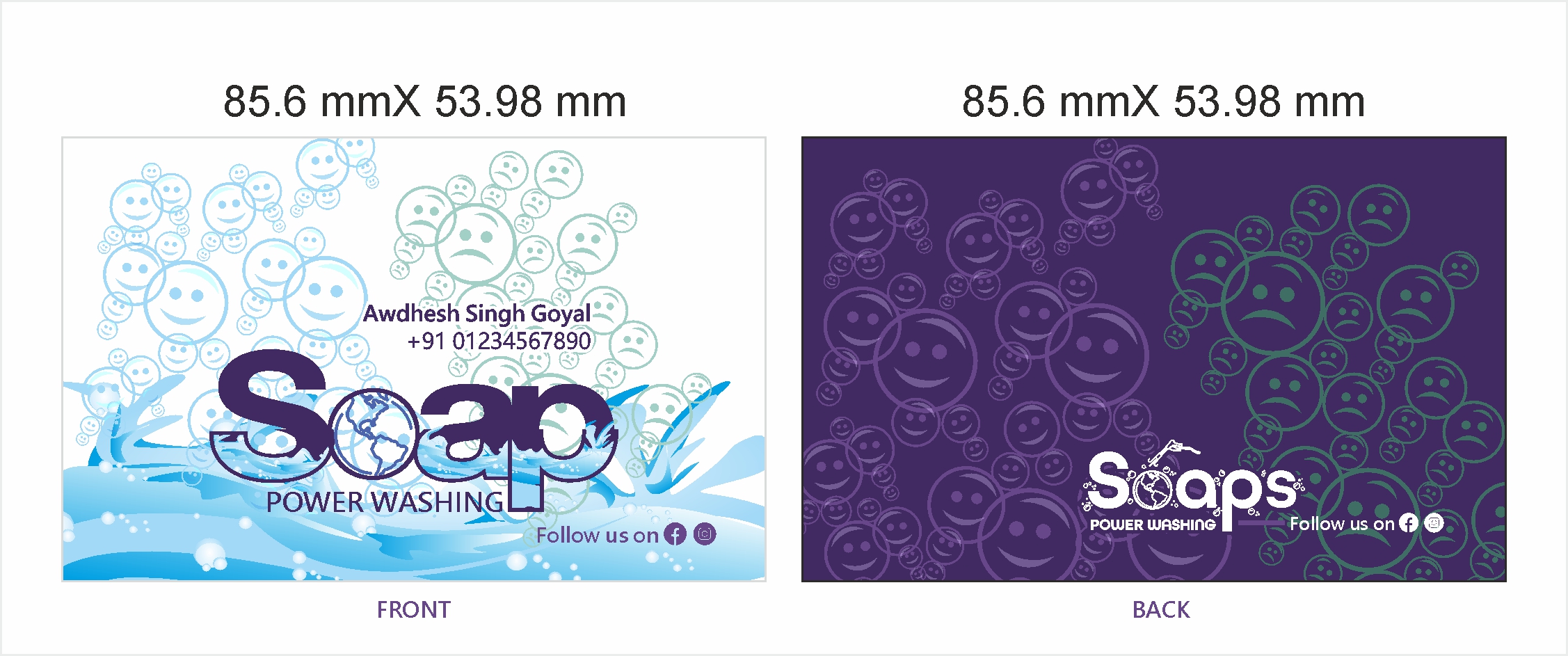 Business Card Design by Awdhesh Singh Goyal 2 for this project | Design #30291383