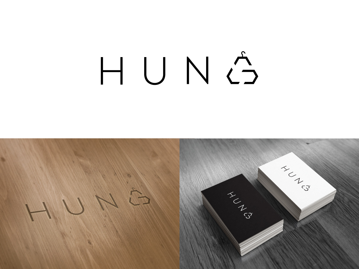 Logo-Design von P.O.Design für Hung Clothing | Design #3098322