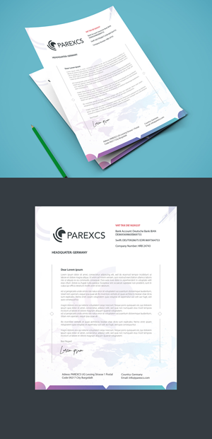 Letterhead Design by Hitbar for this project | Design: #30295783