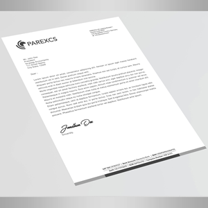 Letterhead Design by Designers Hub for this project | Design: #30293460