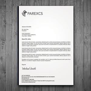 Letterhead Design by sadikul islam for this project | Design: #30294790