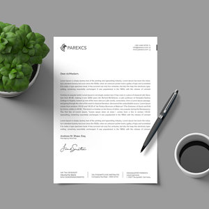 Letterhead Design by RENEXIT for this project | Design: #30300750