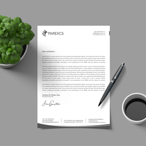 Letterhead Design by RENEXIT for this project | Design: #30300888