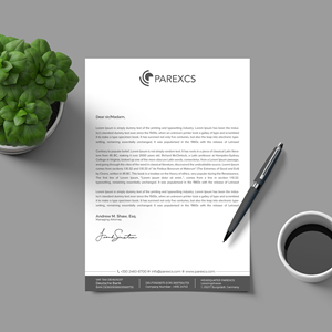 Letterhead Design by RENEXIT for this project | Design: #30300966
