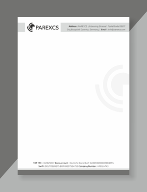 Letterhead Design by Parth P 4 for this project | Design: #30285885