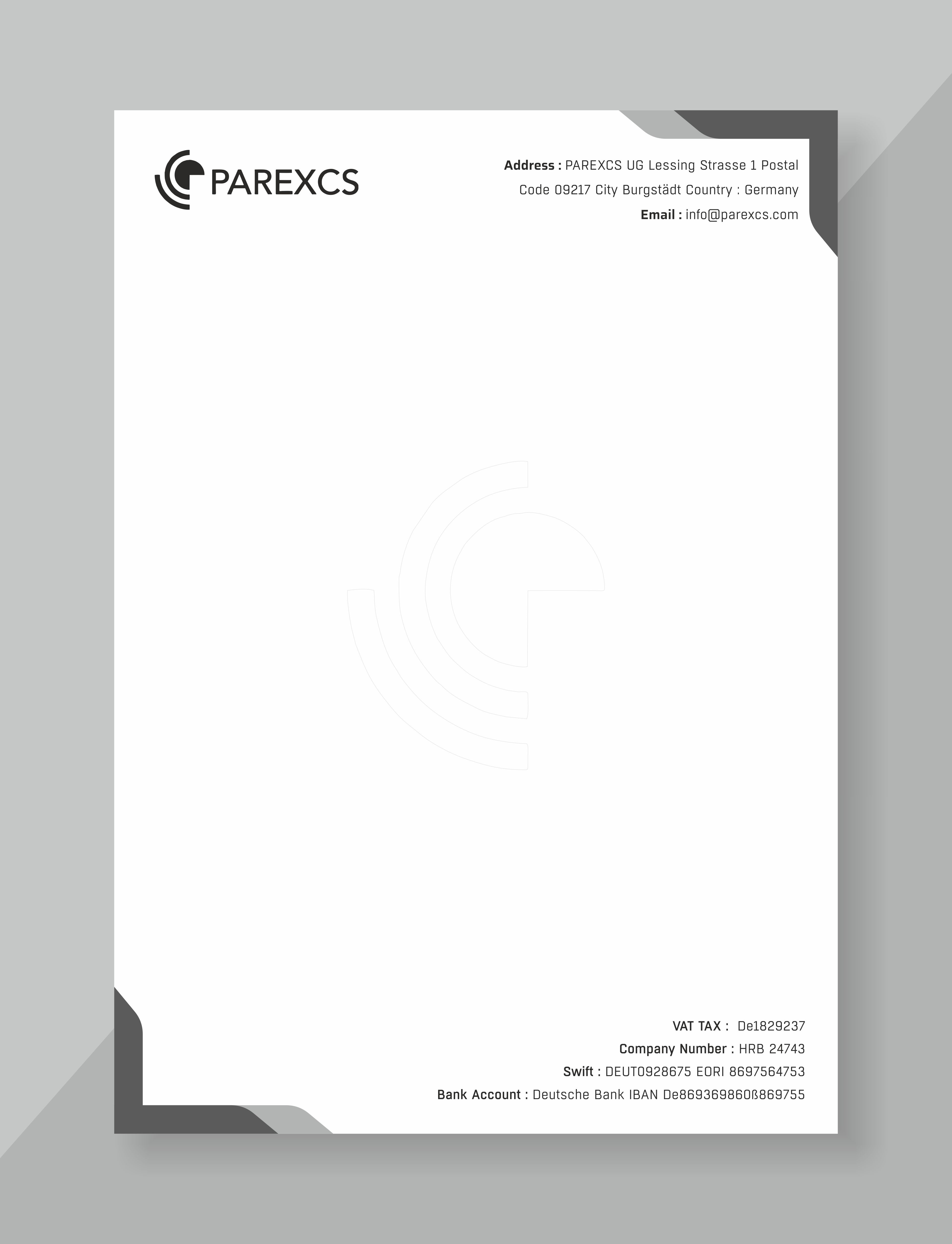 Briefkopf-Design von Parth P 4 für dieses Projekt | Design #30285939