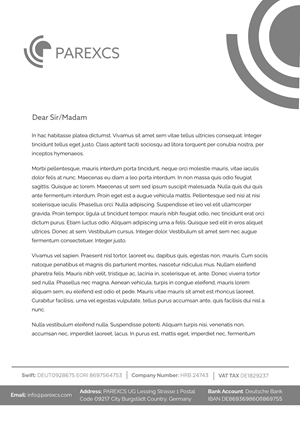 Letterhead Design by Greynoww