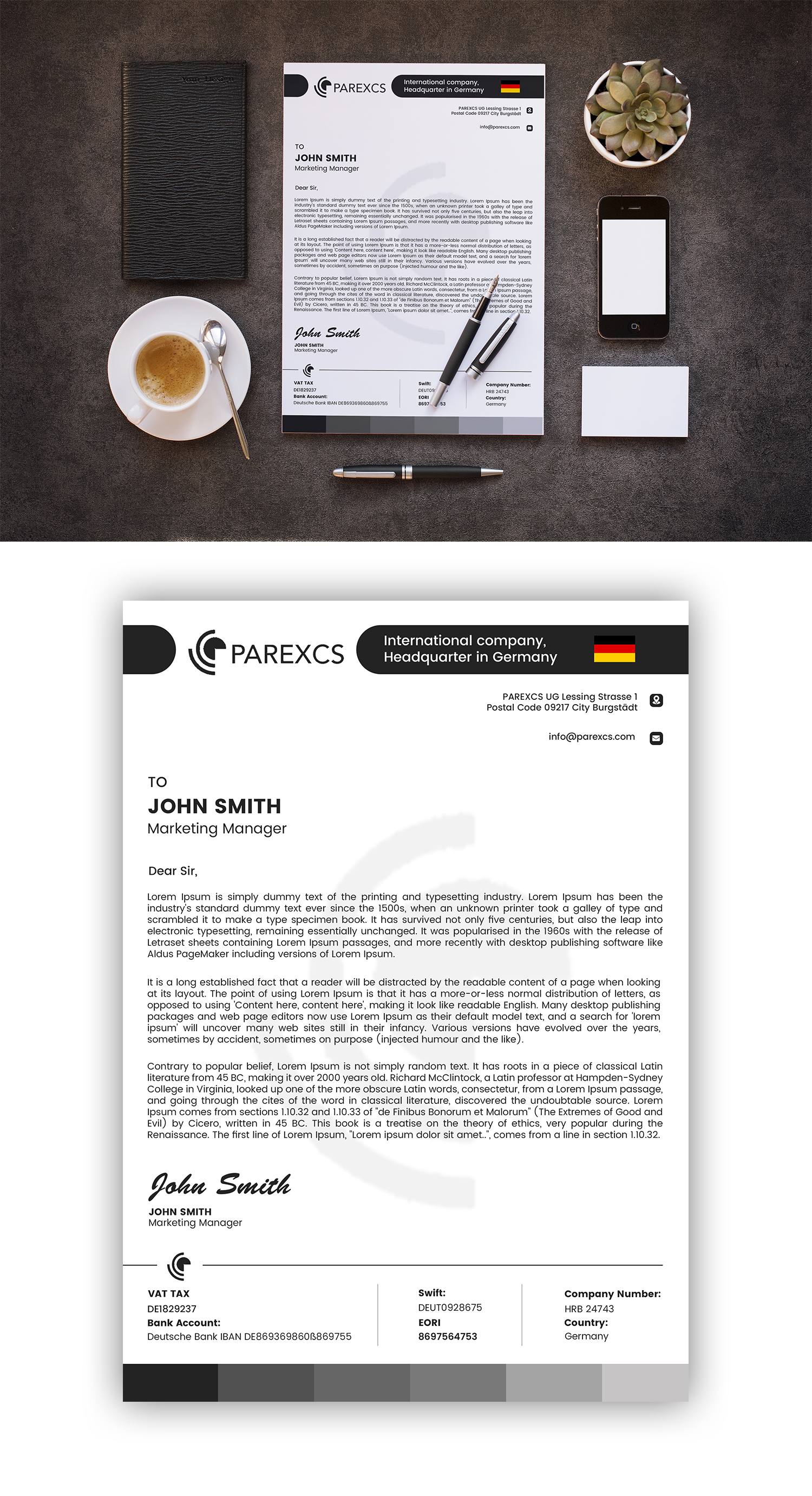 Letterhead Design by debdesign for this project | Design #30301073