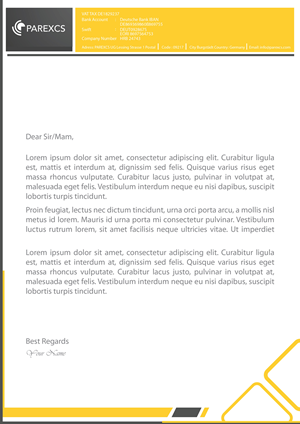 Letterhead Design by devidigitalart for this project | Design: #30300540
