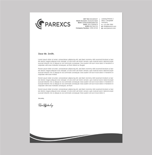 Letterhead Design by Imagine design000 for this project | Design: #30297336