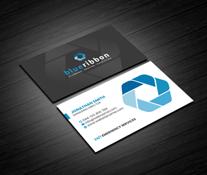 Business Card Design by Creations Box 2015 for Blue Ribbon Plumbing Heating & Gasfitting Ltd. | Design: #30292513