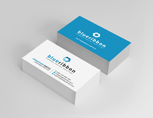 Business Card Design by Creations Box 2015 for Blue Ribbon Plumbing Heating & Gasfitting Ltd. | Design: #30301705