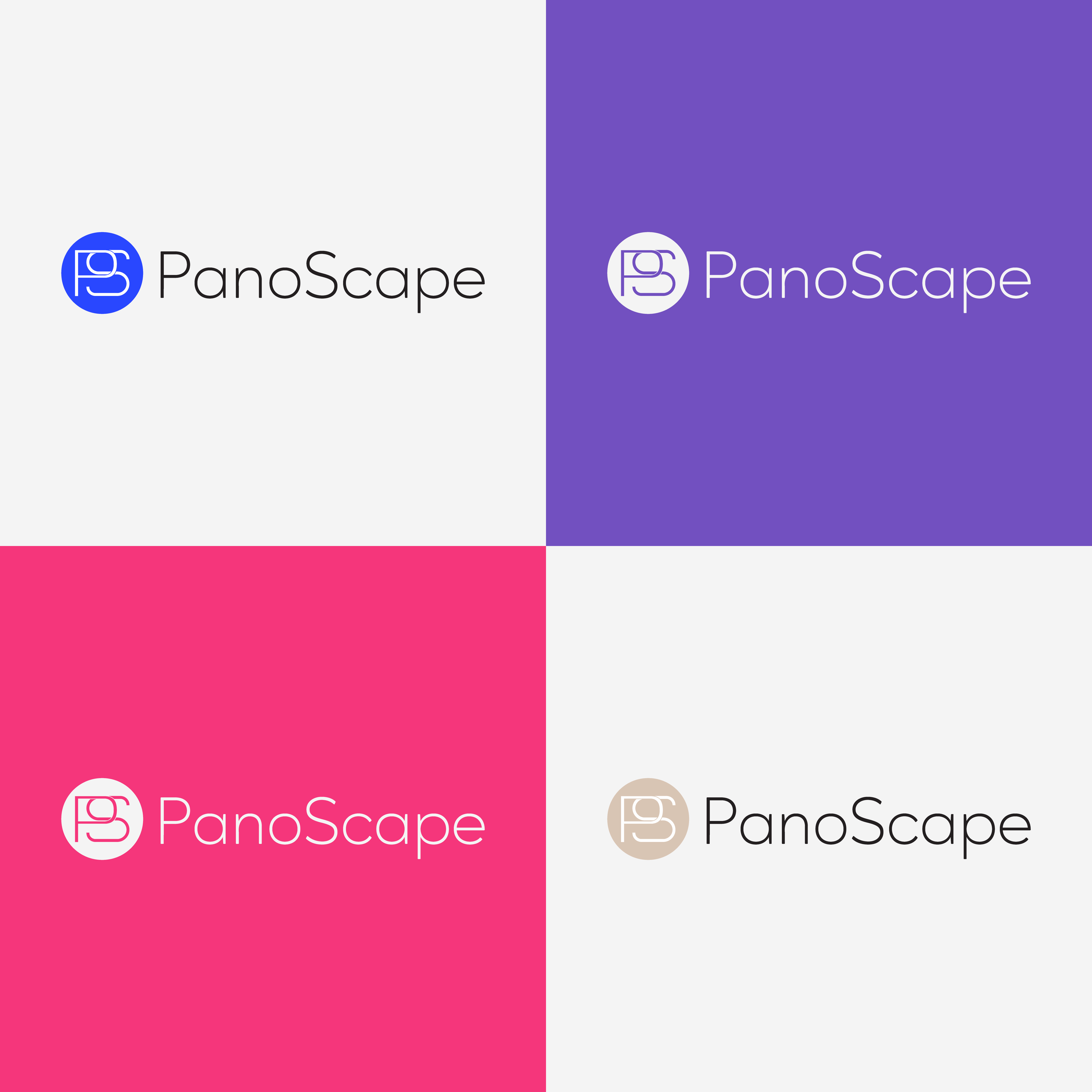Logo Design by Adnan Bhatti for PanoScape  | Design #30294549