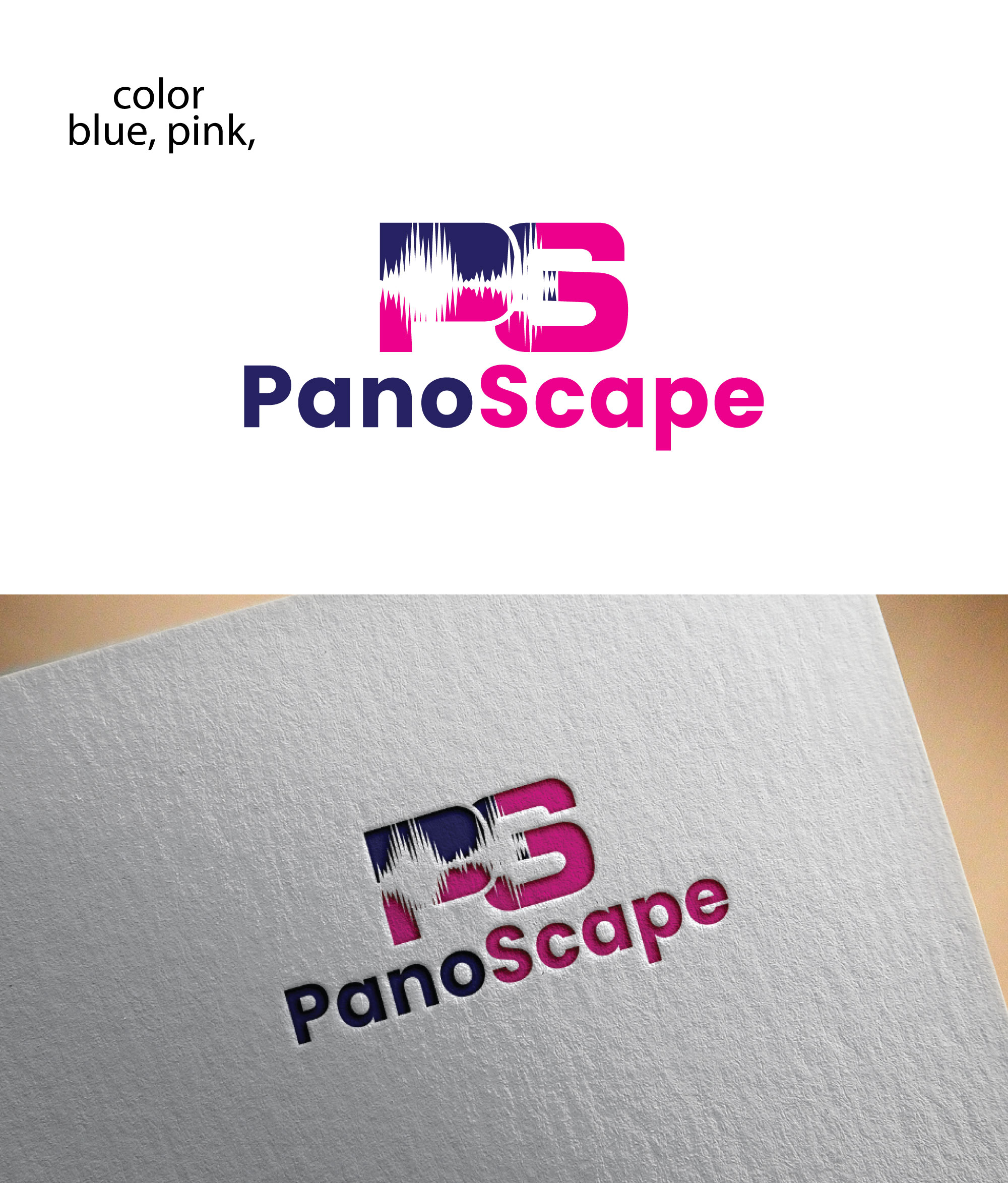 Logo Design by hjyoo for PanoScape  | Design #30288933