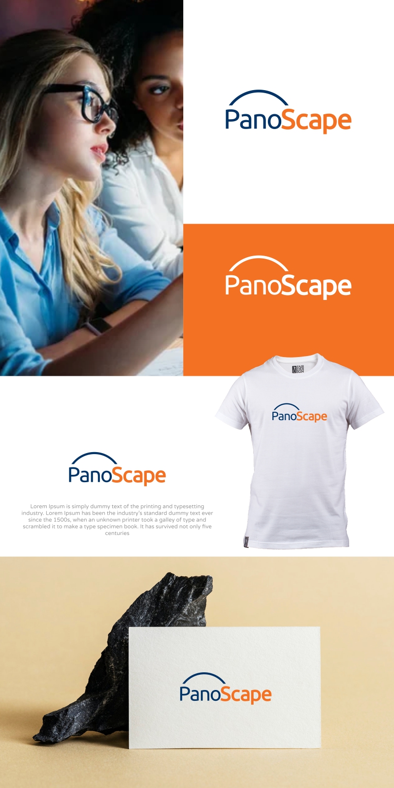 Logo Design by SigmaStudio for PanoScape  | Design #30290943