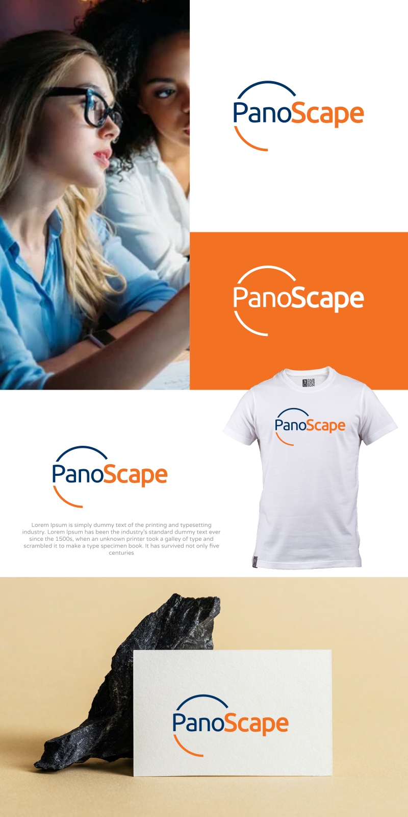 Logo Design by SigmaStudio for PanoScape  | Design #30290946