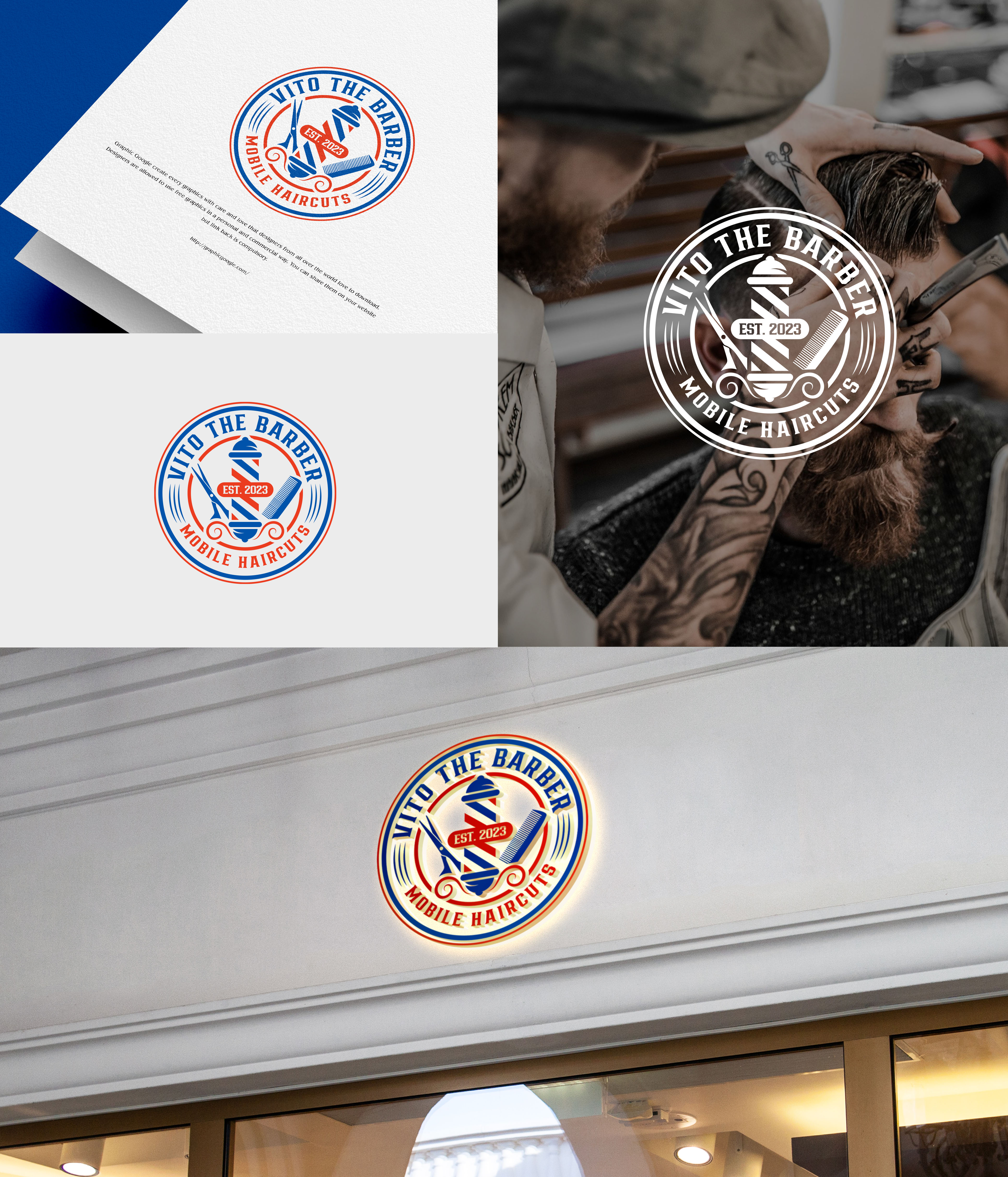 Diseño de Logo por aexo para Vito the Berber | Diseño #30301811