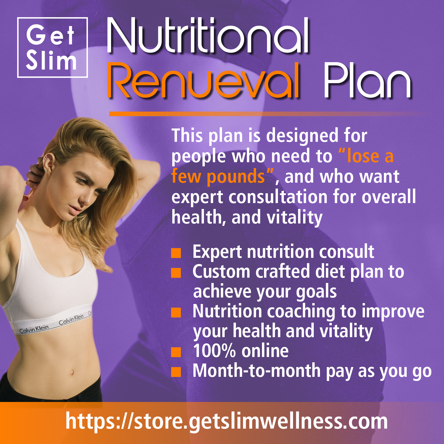 Graphic Design by LOM for GetSlim Wellness | Design #30295273