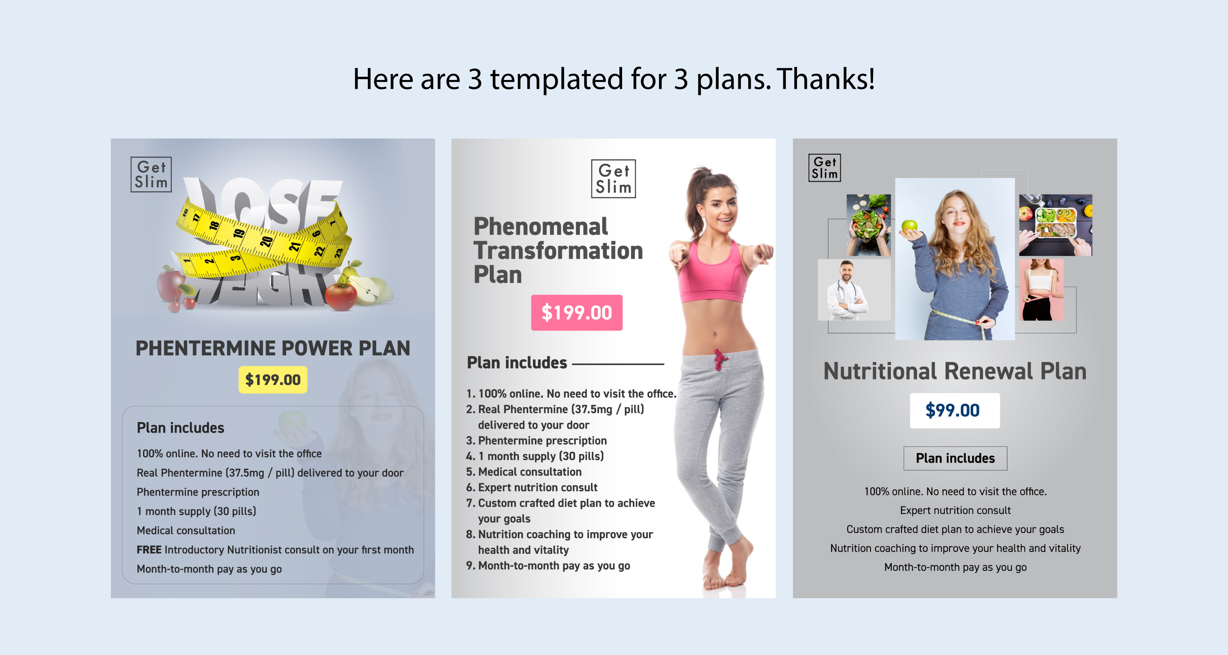Graphic Design by Jeewz for GetSlim Wellness | Design #30335134