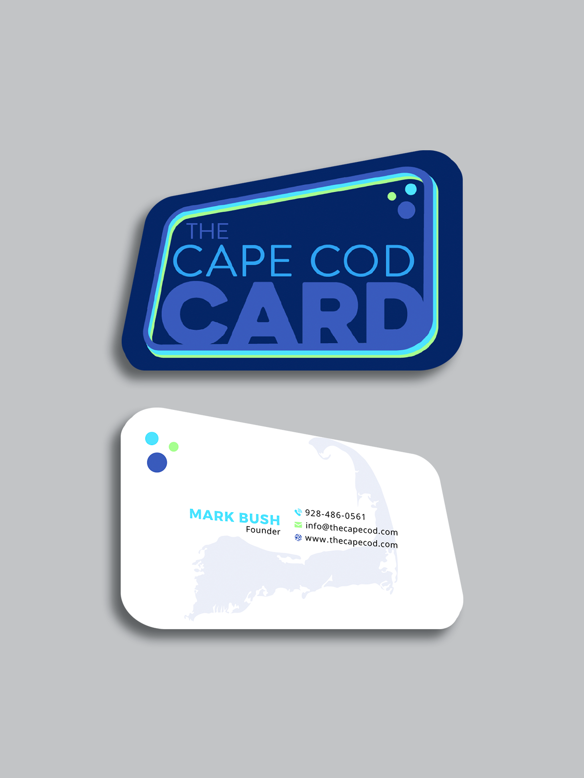 Design de Carte de Visite par Creative Moon Design pour The Cape Cod Card | Design #30306357