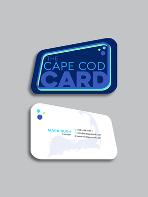 Business Card Design by Cretive Moon for The Cape Cod Card | Design #30306357
