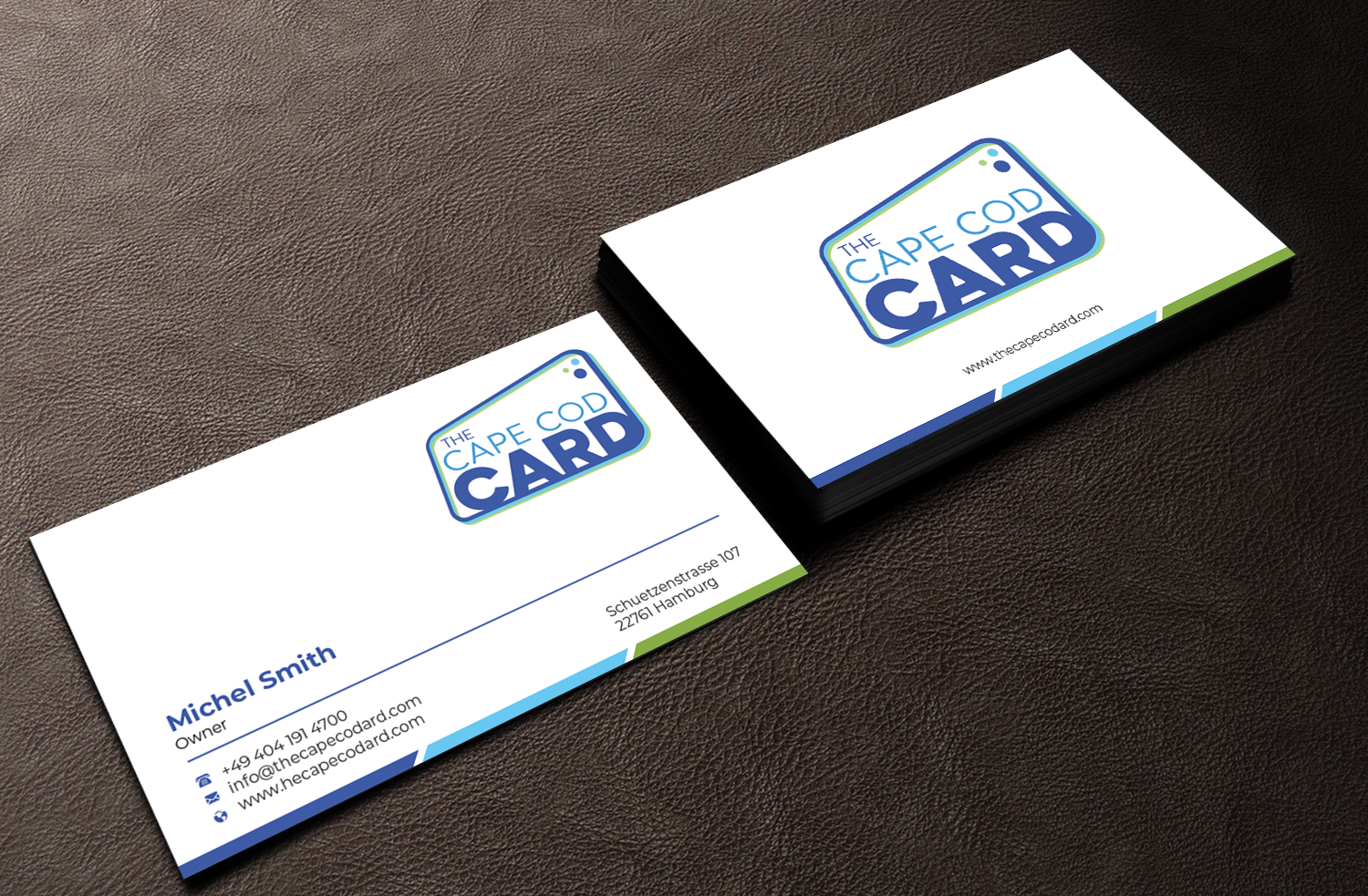 Visitenkarten-Design von Graphixpointt für The Cape Cod Card | Design #30295085