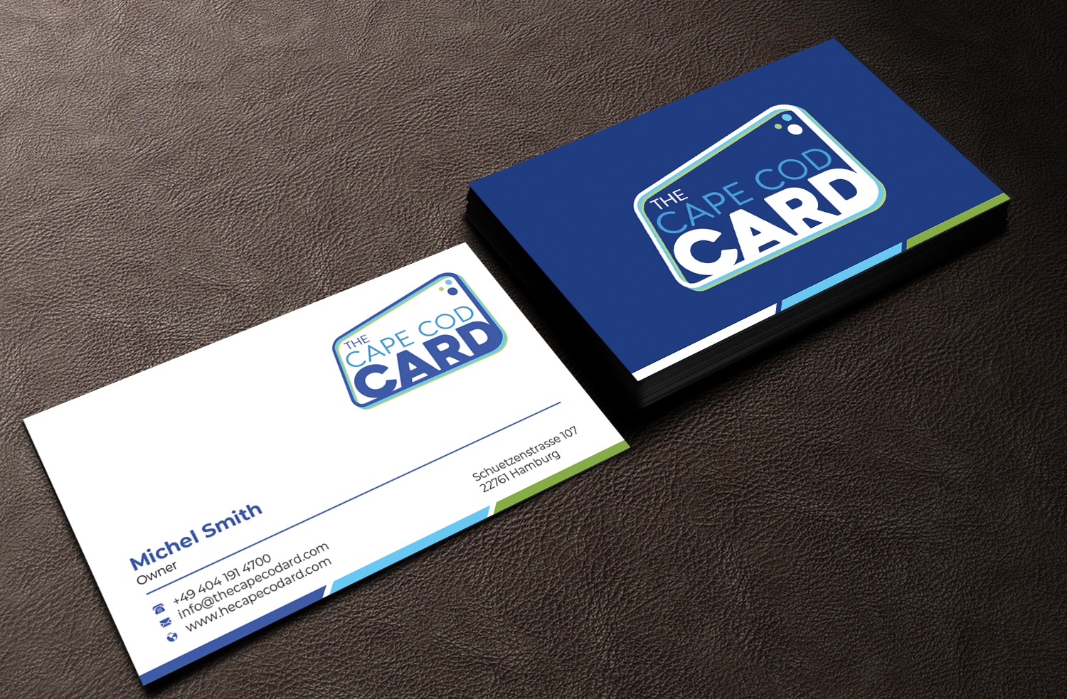 Visitenkarten-Design von Graphixpointt für The Cape Cod Card | Design #30295094