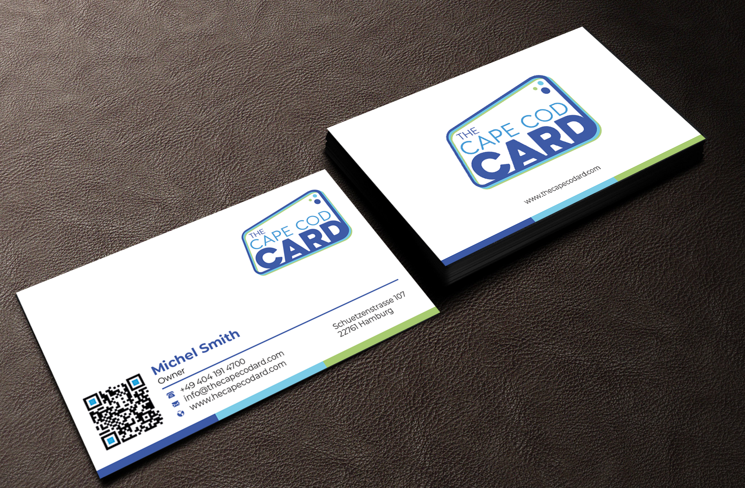 Visitenkarten-Design von Graphixpointt für The Cape Cod Card | Design #30295124