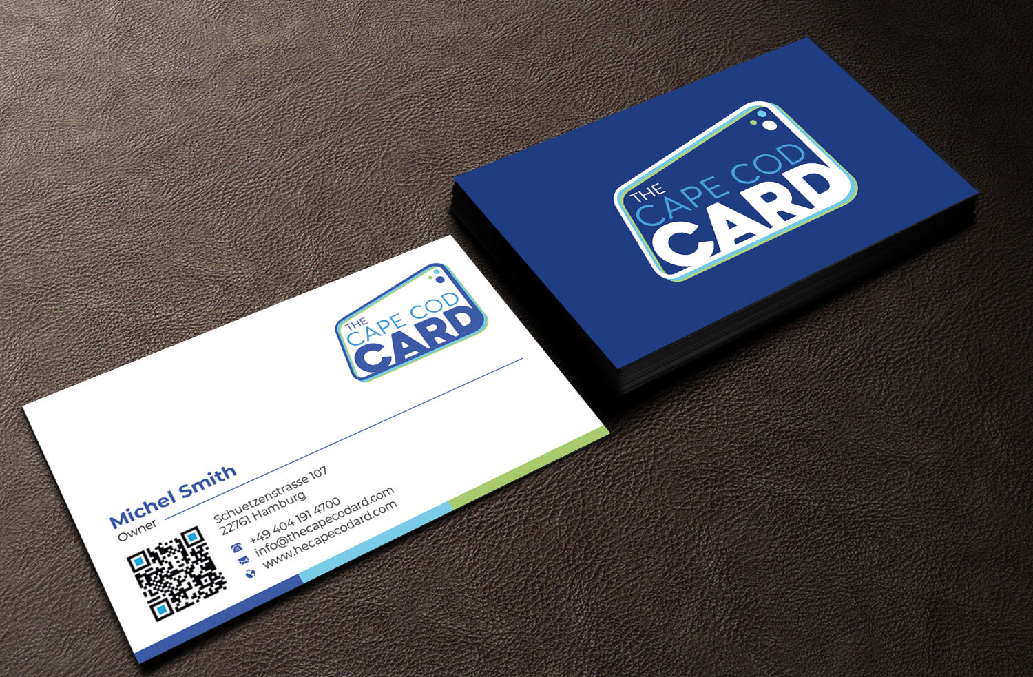 Visitenkarten-Design von Graphixpointt für The Cape Cod Card | Design #30295125