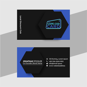 Design de Carte de Visite par Dezingo Studio™ pour The Cape Cod Card | Design : #30308505