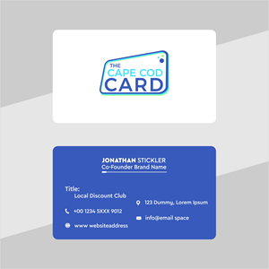 Design de Carte de Visite par Dezingo Studio™ pour The Cape Cod Card | Design : #30308695