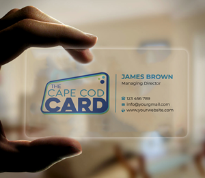 Design de Carte de Visite par Expert Bappy pour The Cape Cod Card | Design : #30295079